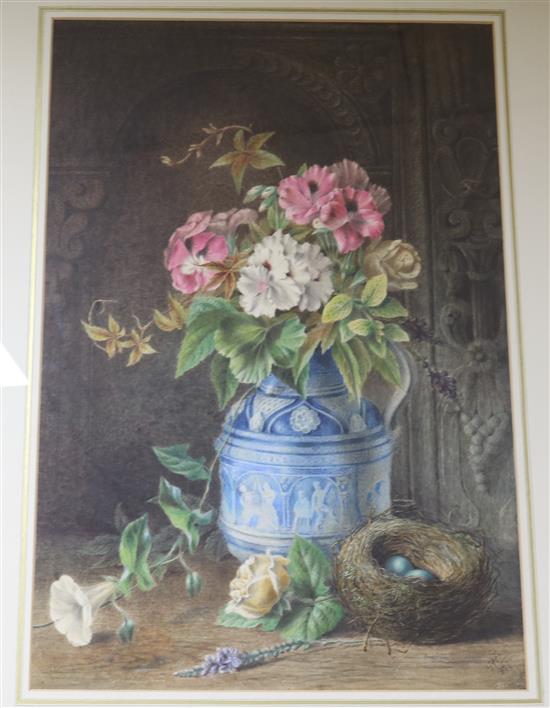 Victorian School Still life 21.5 x 14in.